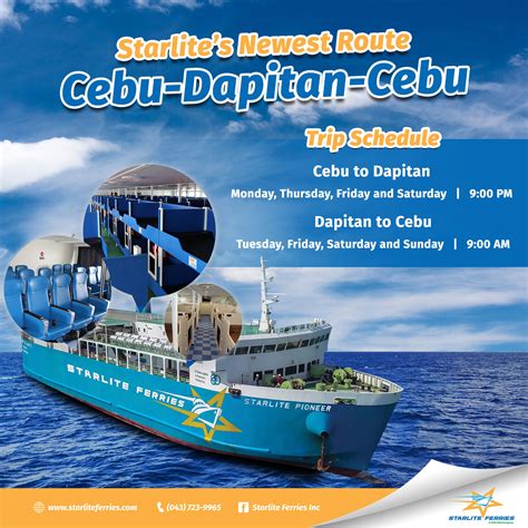 Ferries from Dapitan to Manila from PHP 5,137 Sep 2024.